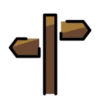 Signpost SVG Icon